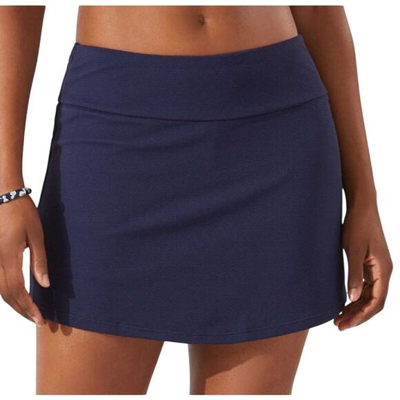 Tommy Bahama Island Cays Skort bathing suit blue size Large L - Picture 1 of 7